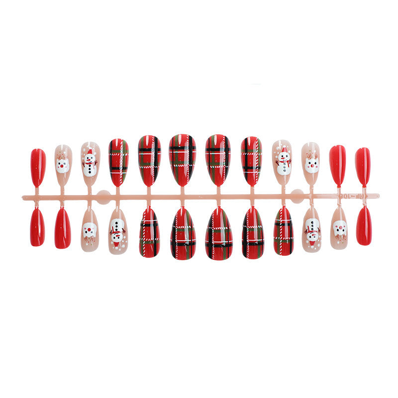 Festliches Thema Press-On Nagelkunst Set Karnz 1790636706