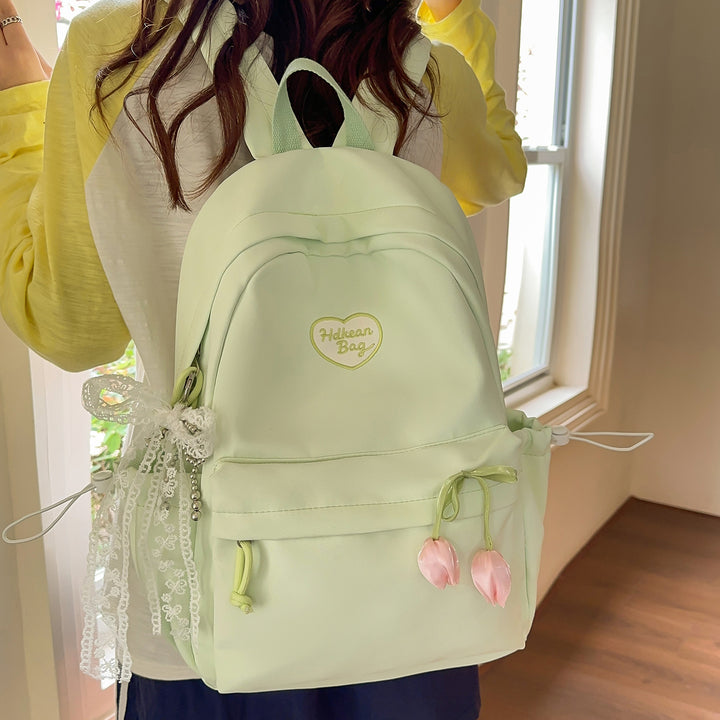 Blumenverzierte Freizeit-Rucksack Karnz