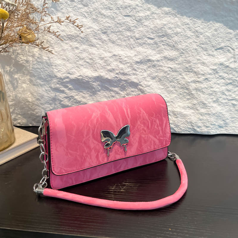WoElegant Schmetterling Akzent Handtasche Karnz