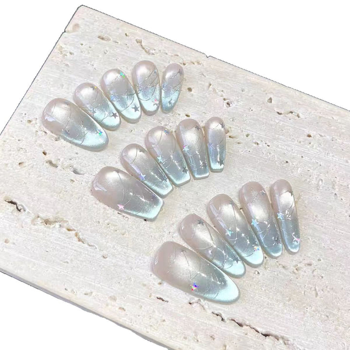 Premium Glitter Press-On Nail Tips Karnz