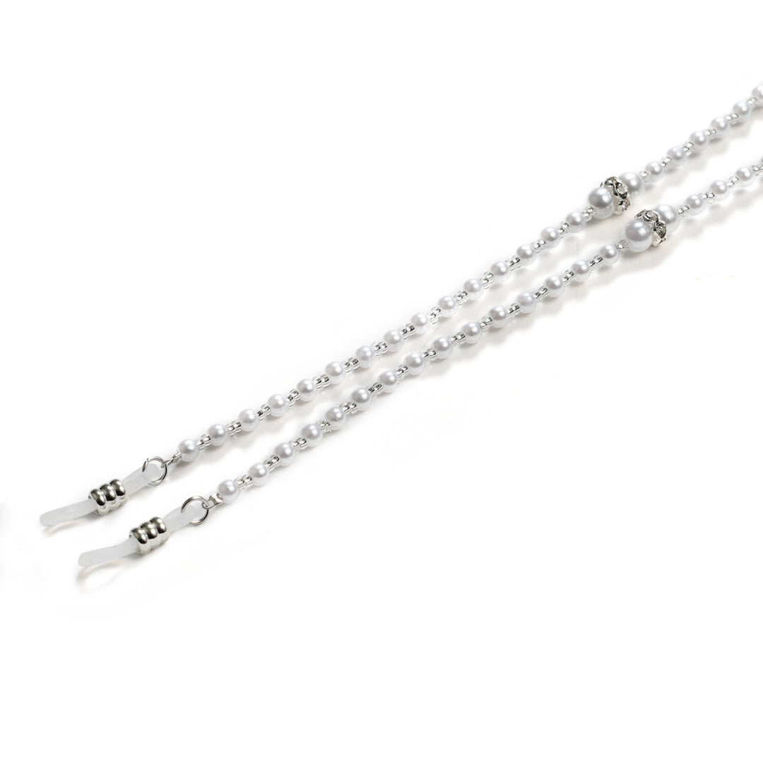 Elegante Dual-Layer Brillen Kette Karnz