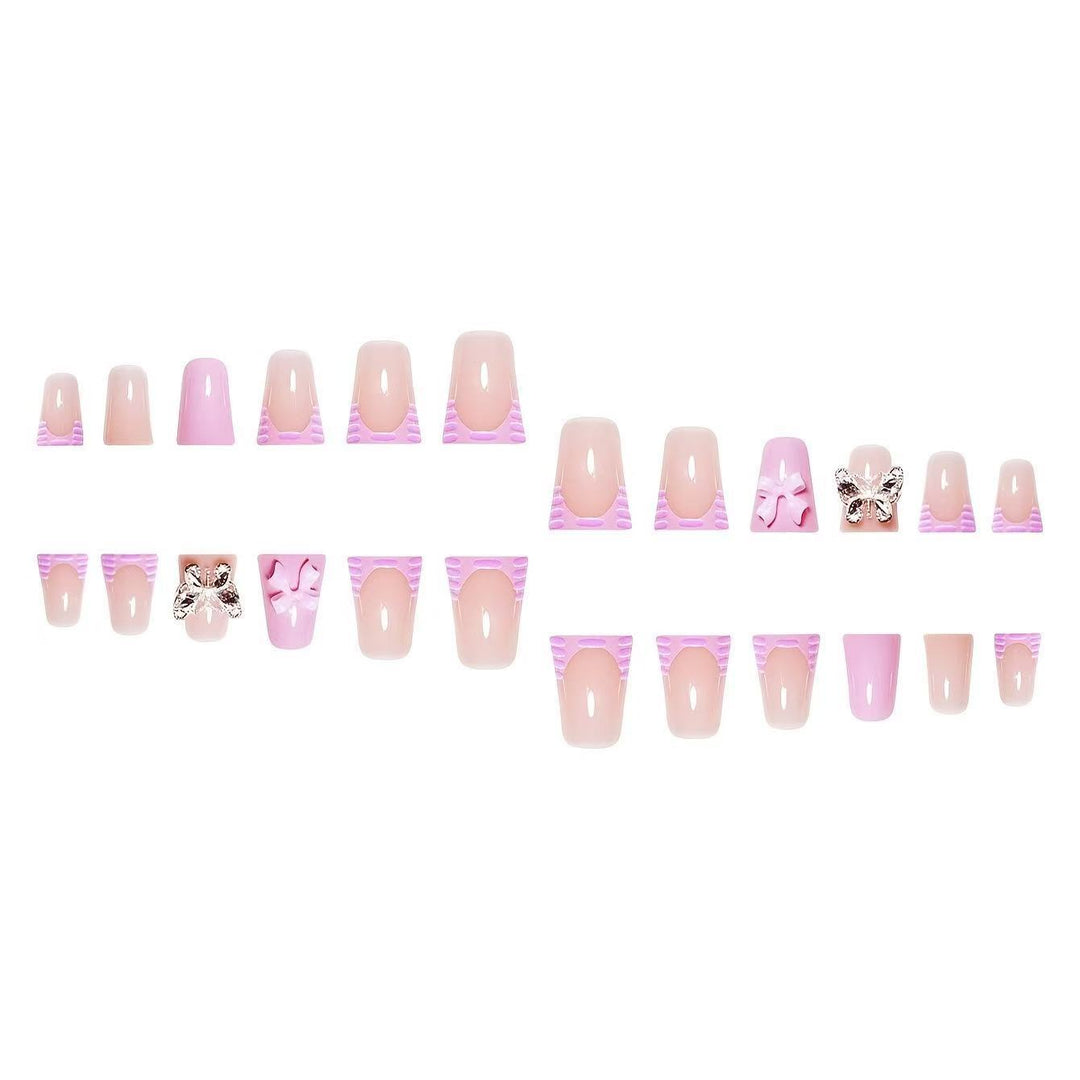 Premium Dekorativer Bow Nail Set Karnz