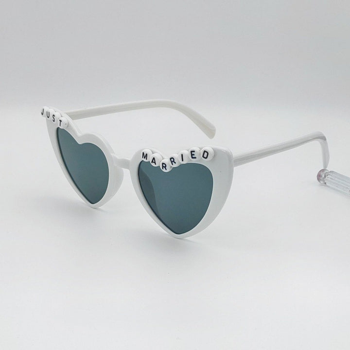 Herzförmige Braut-Sonnenbrille Karnz