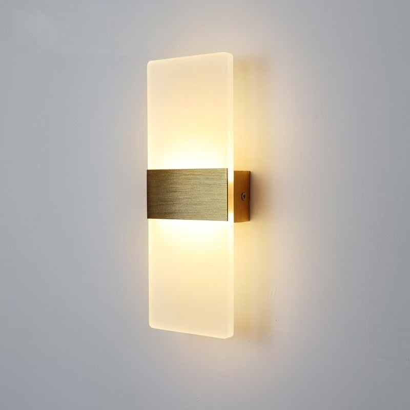 Moderne LED Wandleuchtenfassung