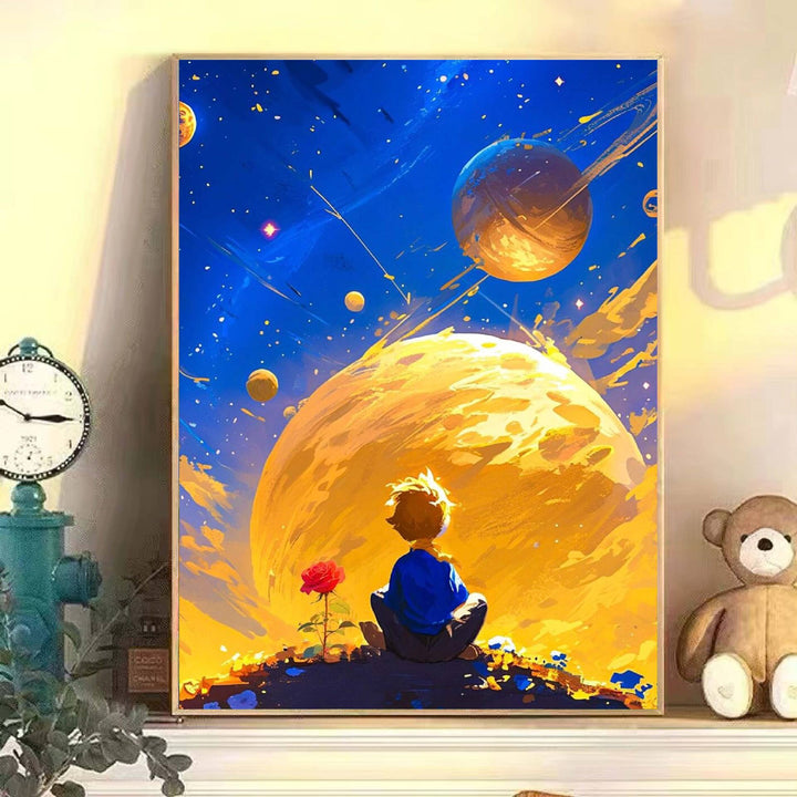 Verspielter Charakter Leinwand Kunstdruck Karnz