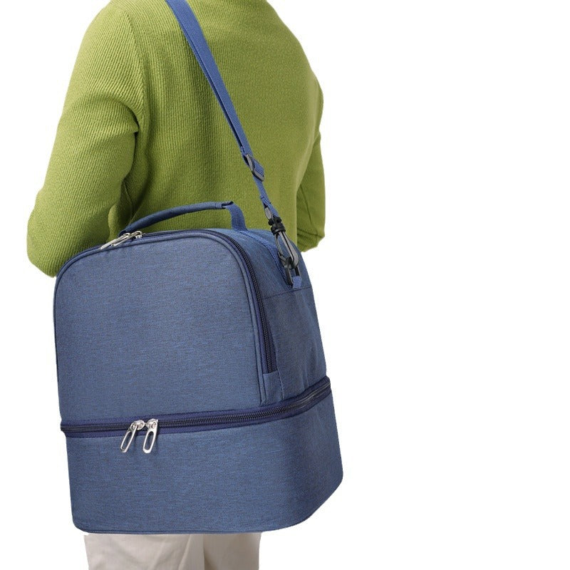 Isolierte Mehrfachfächer-Lunch-Tasche Karnz