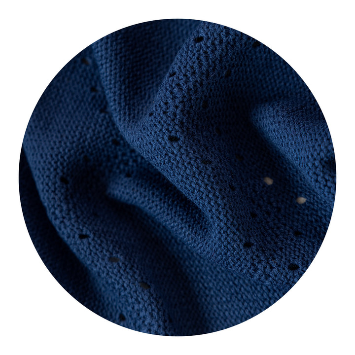 Gemütliche Strickdecke