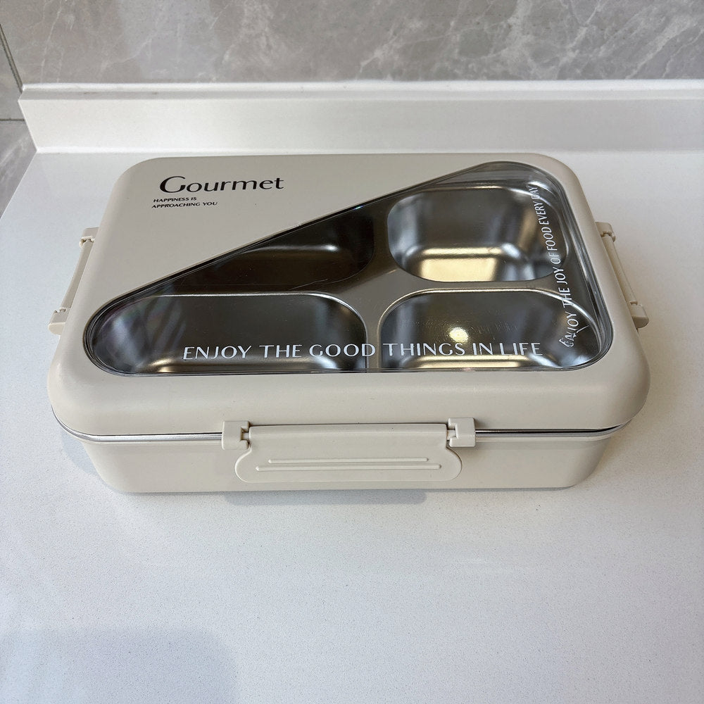 Edelstahl Multi-Compartment Lunchbox