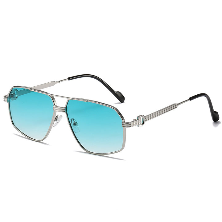 Stylische Rechteckige Brille Karnz