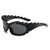 Damen sportliche und stylische Sportsonnenbrille mit innovativem Design Karnz