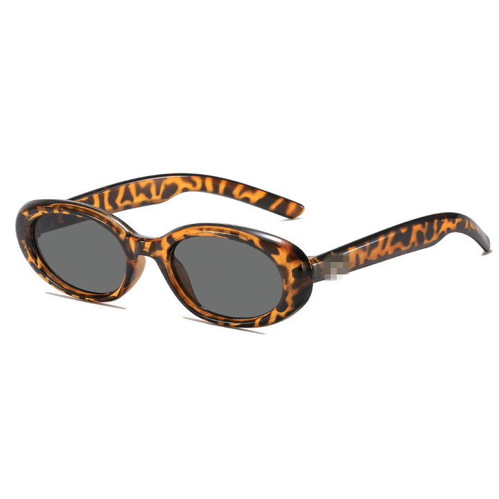 Retro Ovale Sonnenbrille Karnz