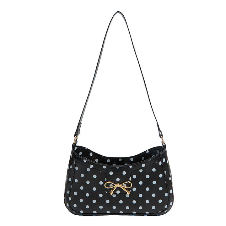 WoPolka Dot Muster Hobo Handtasche Karnz