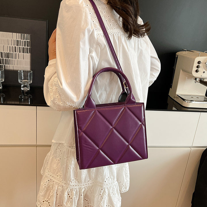 WoQuilted Kunstleder Handtasche Karnz