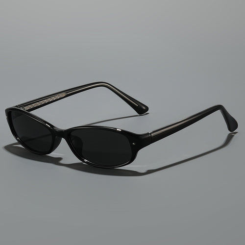Damen modische Sonnenbrille im eleganten Design mit glitzernden Akzenten Karnz