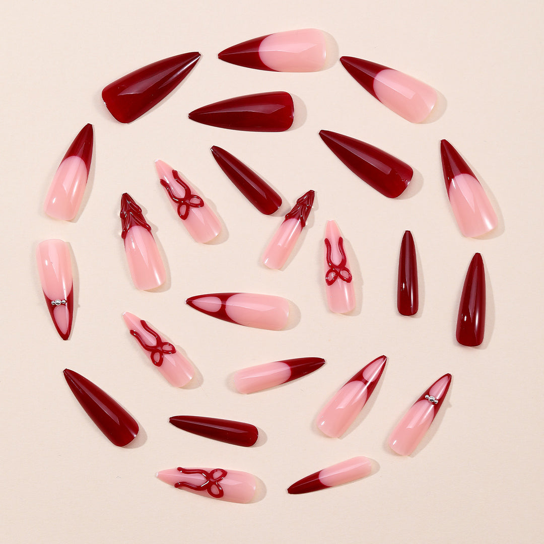 Statement Stiletto Nail Art Extensions Karnz