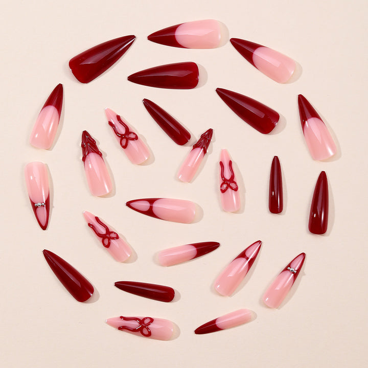 Statement Stiletto Nail Art Extensions Karnz
