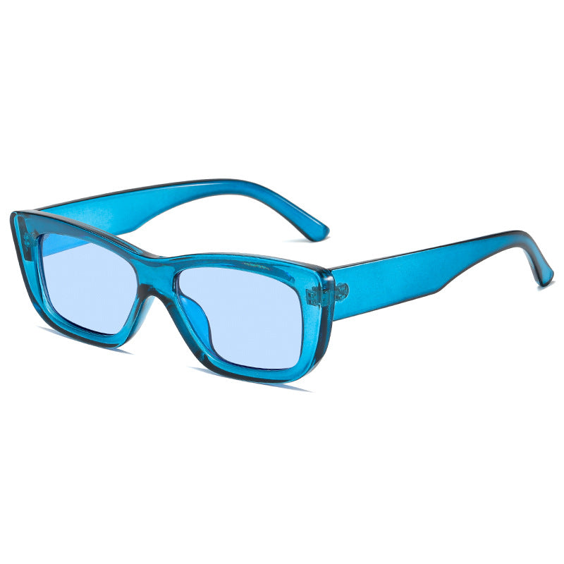 Damen modische Sonnenbrille mit rechteckigem Gestell Karnz