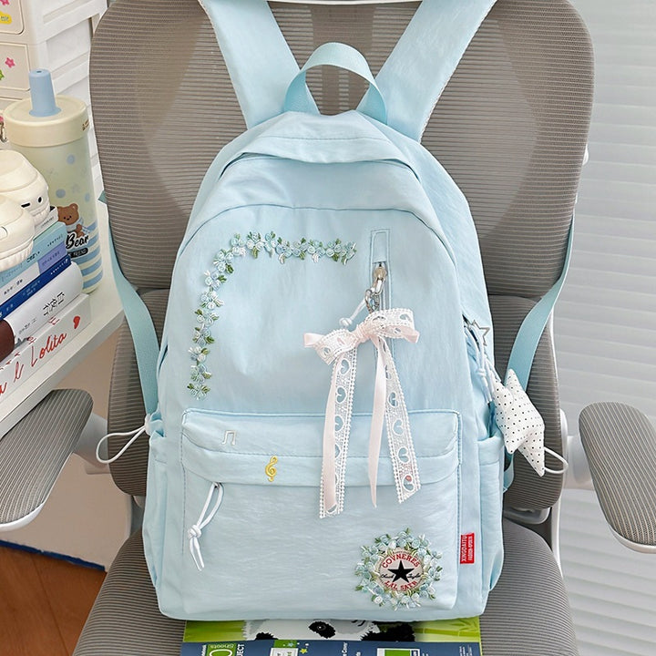 Blumenbestickter Rucksack Karnz 1791205140