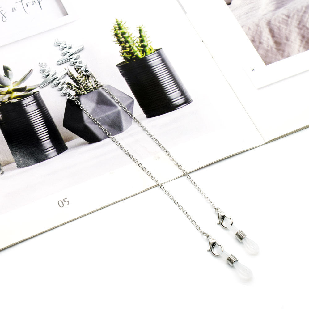 Künstlerischer Brillenkettenhalter Karnz