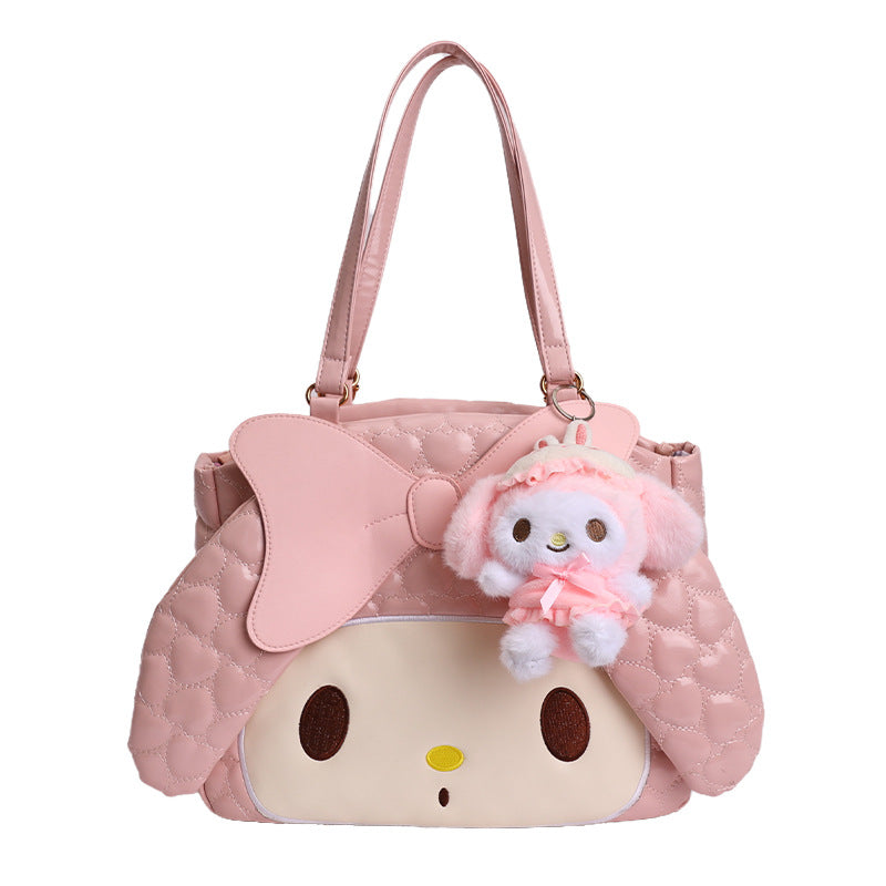 Gepolsterte Schleifen-Schultertasche Karnz