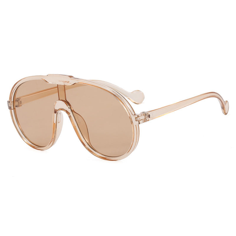 Damen modische Sport-Sonnenbrille im einzigartigen Design mit UV-Schutz und flexiblen Bügeln Karnz