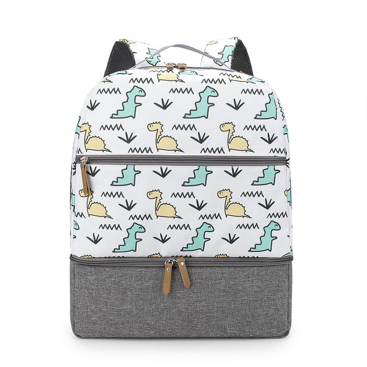 Rucksack mit Floralem Muster und Separatem Fach Karnz