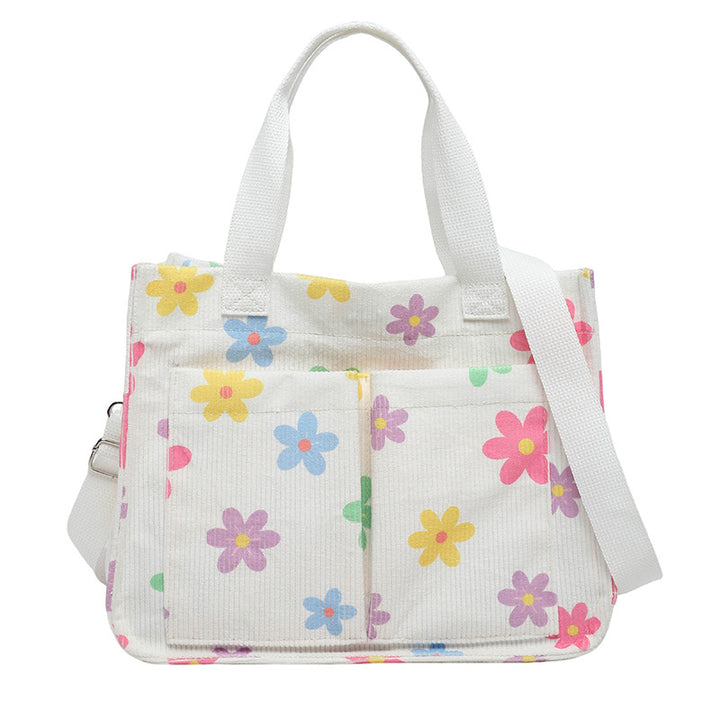 WoFloral Print Utility Tote Bag Karnz