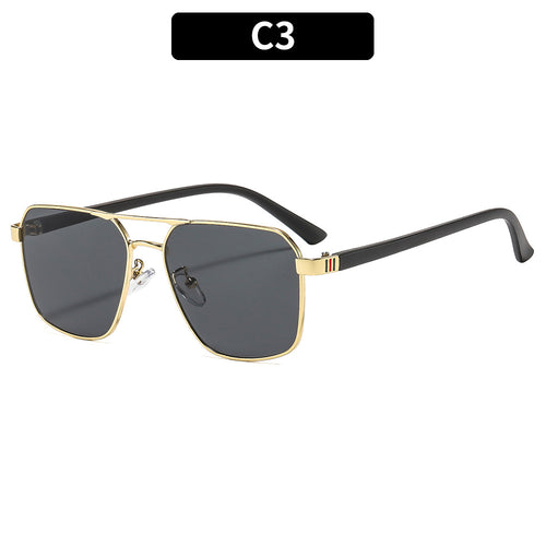 Premium Geometrische Aviator Sonnenbrille