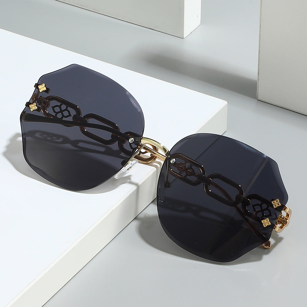 Elegante Übergroße Achteckige Sonnenbrille Karnz
