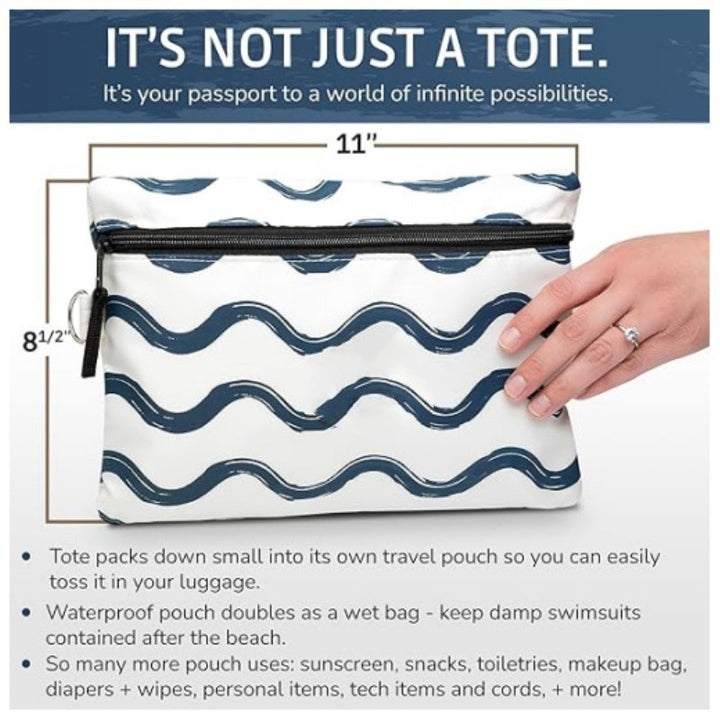 Praktische und Stilvolle Strandtasche Karnz