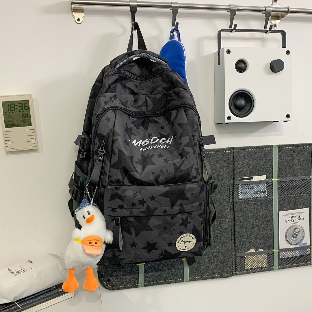 Stylische Rucksack mit Sternenmuster Karnz 1791205930