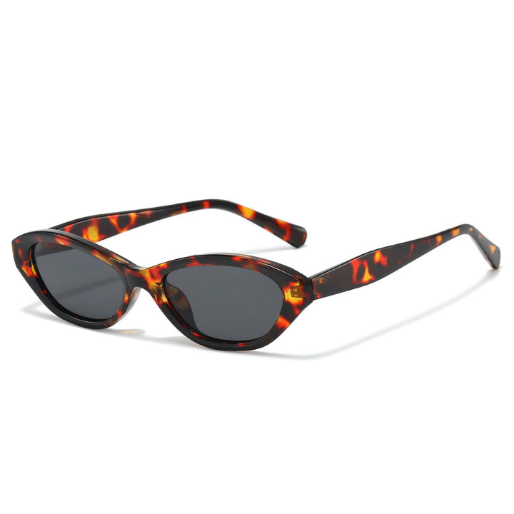Vintage-inspirierte Schildpatt-Rahmen-Sonnenbrille Karnz