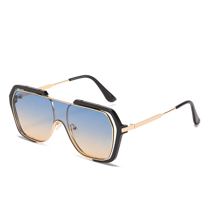 Statement Übergroße Winkelsonnenbrille Karnz
