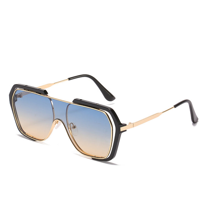 Statement Übergroße Winkelsonnenbrille Karnz