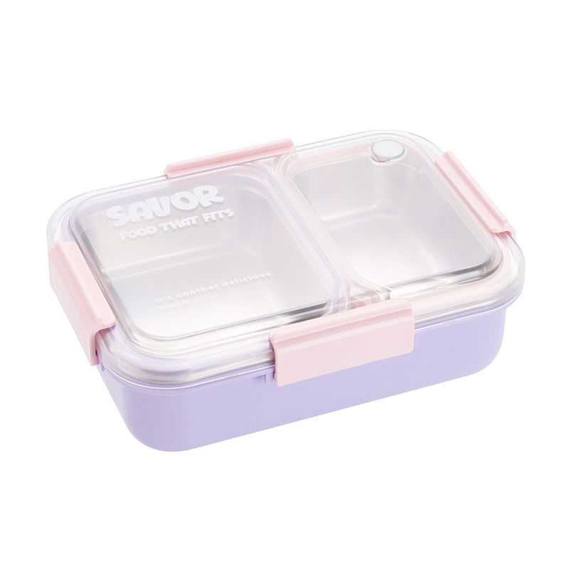 Dual-Compartment Lebensmittelaufbewahrungsbehälter