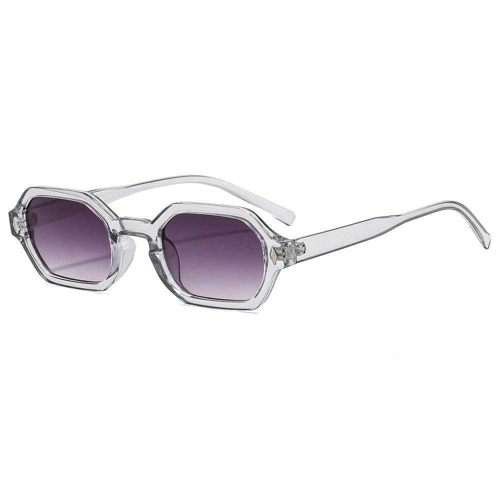 Damen stilvolle Sonnenbrille im modernen achteckigen Design mit UV-Schutz Karnz