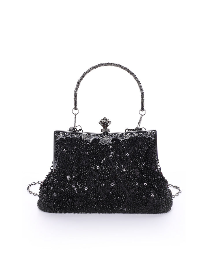 Perlen Abendhandtasche