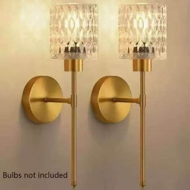 Moderne Kristallglas Wandleuchte