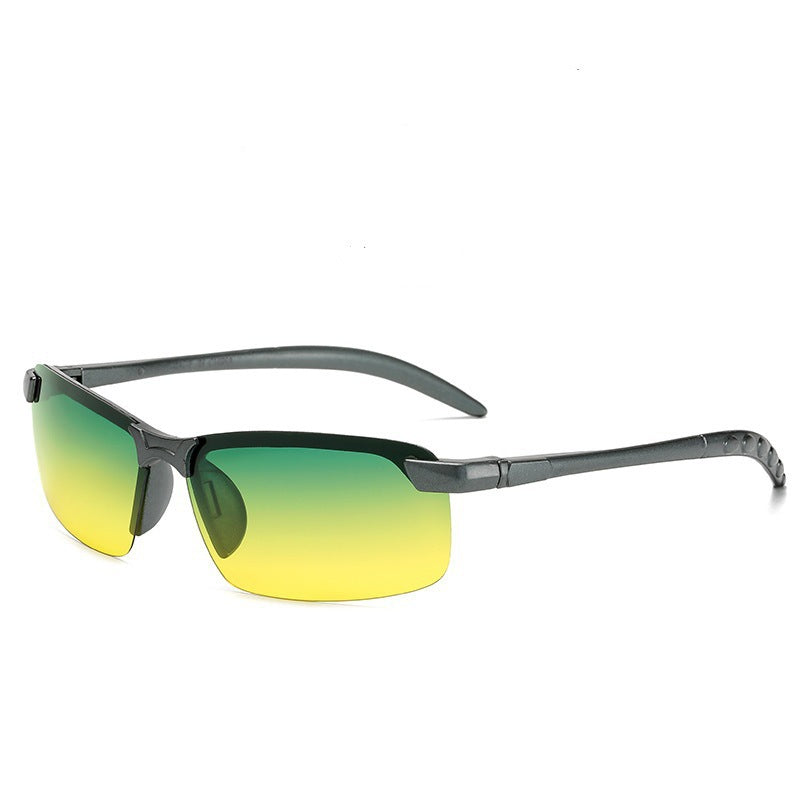 Herren Sportliche Sonnenbrille mit polarisierten Gläsern und flexiblem Rahmen Karnz