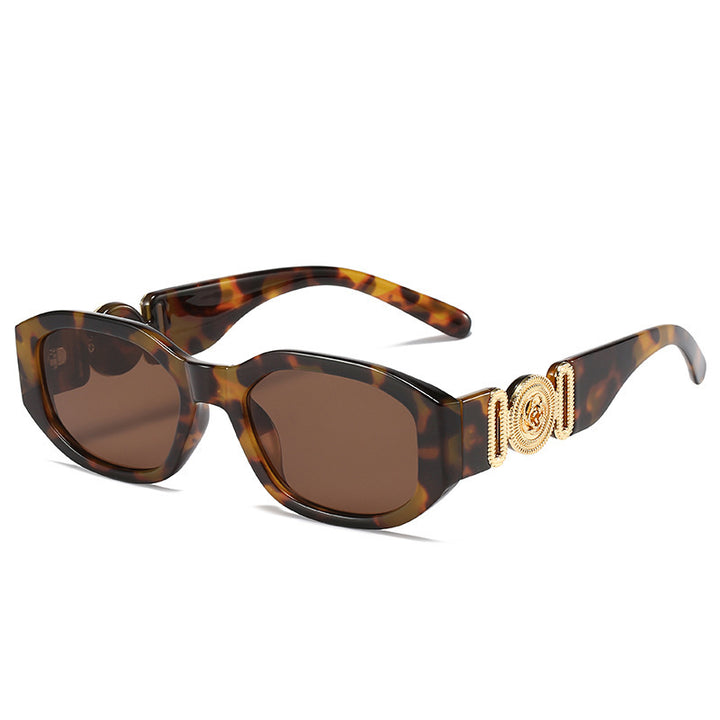 Statement Übergröße Geometrische Sonnenbrille Karnz