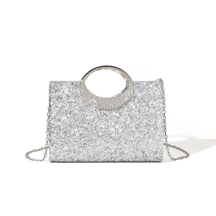 Glitzernde Abendhandtasche