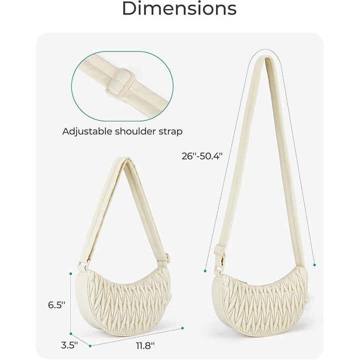 Modische Schultertasche mit Innovativem Steppdesign Karnz