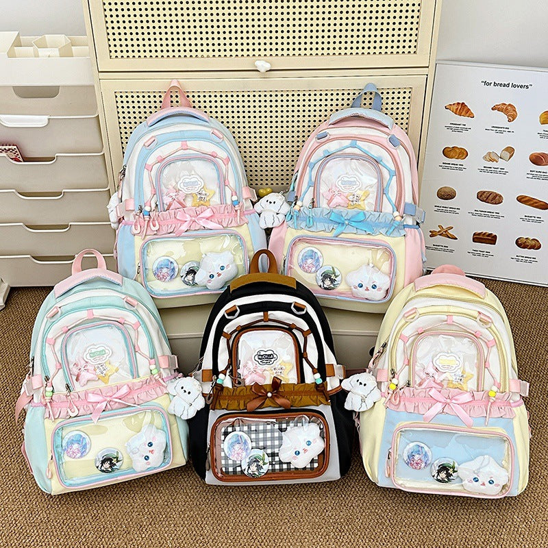 Multi-Funktionaler Transparenter Front-Rucksack Karnz