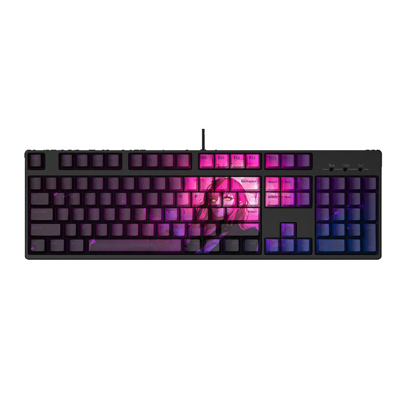 Themenmechanische Gaming-Tastatur Karnz