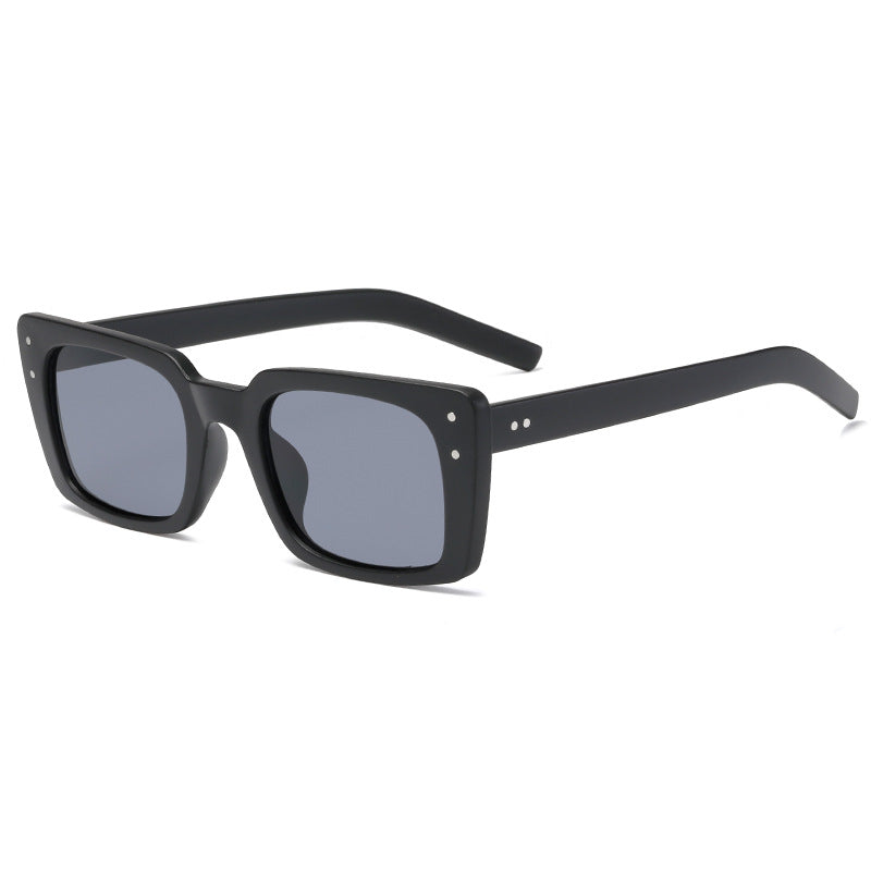 Damen modische Sonnenbrille im modernen rechteckigen Design Karnz