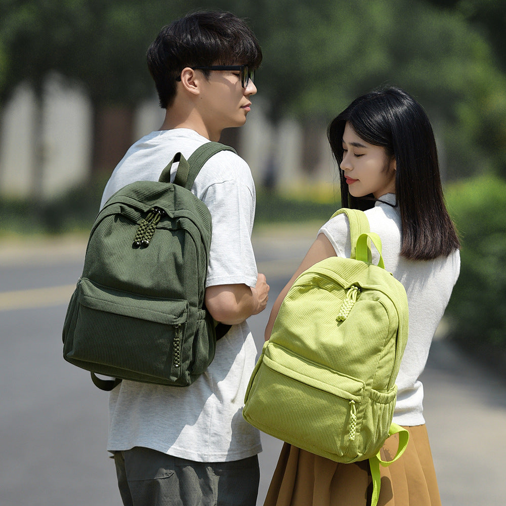 Casual Corduroy Rucksack Karnz