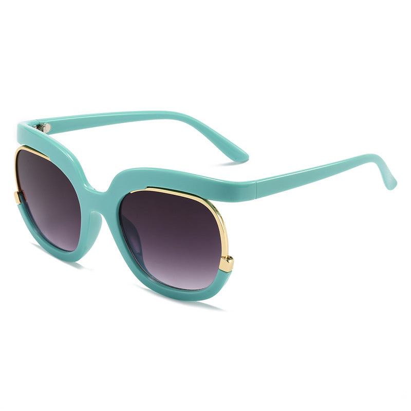 Damen Oversized Sonnenbrille mit elegantem Tortoise-Design Karnz