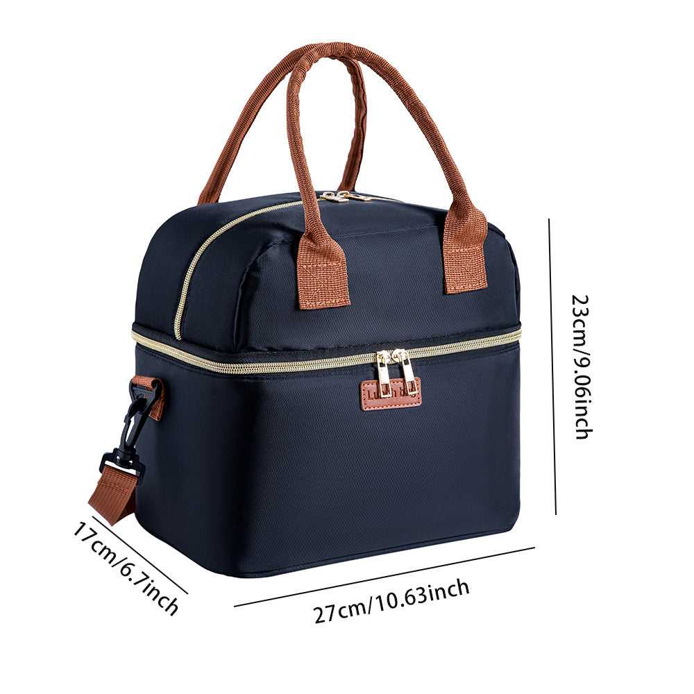 Stylische isolierte Lunch-Kühltasche