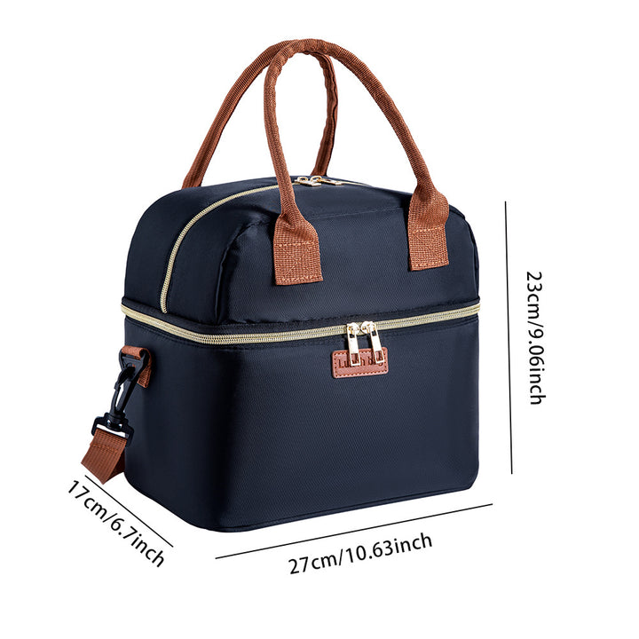 Stylische isolierte Lunch-Kühltasche