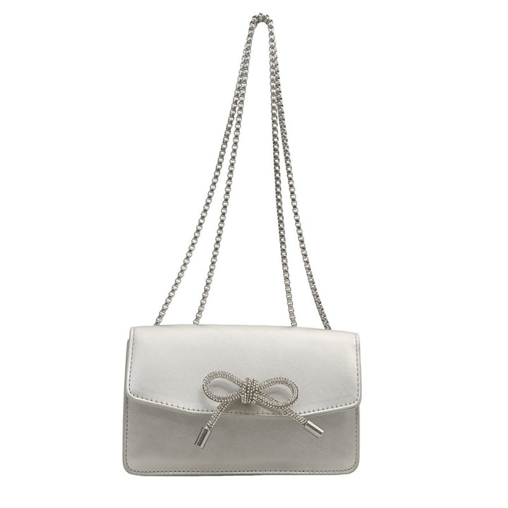 Elegante Abendtasche mit Schleifendetail